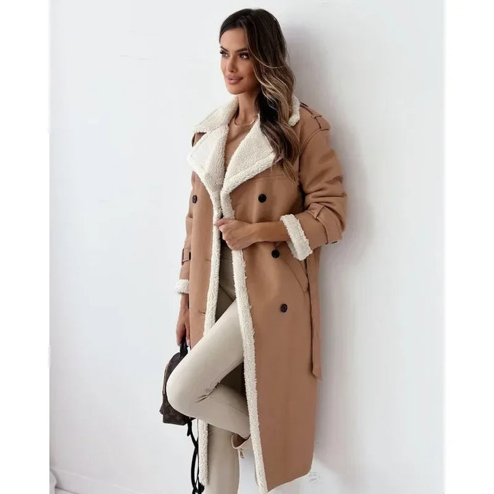 MONROE - VEGANER SHEARLING-MANTEL