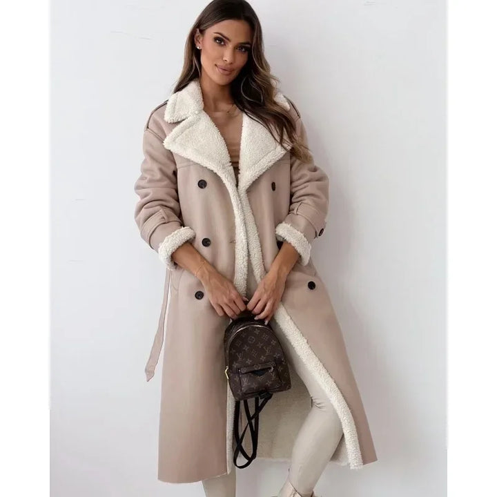 MONROE - VEGANER SHEARLING-MANTEL